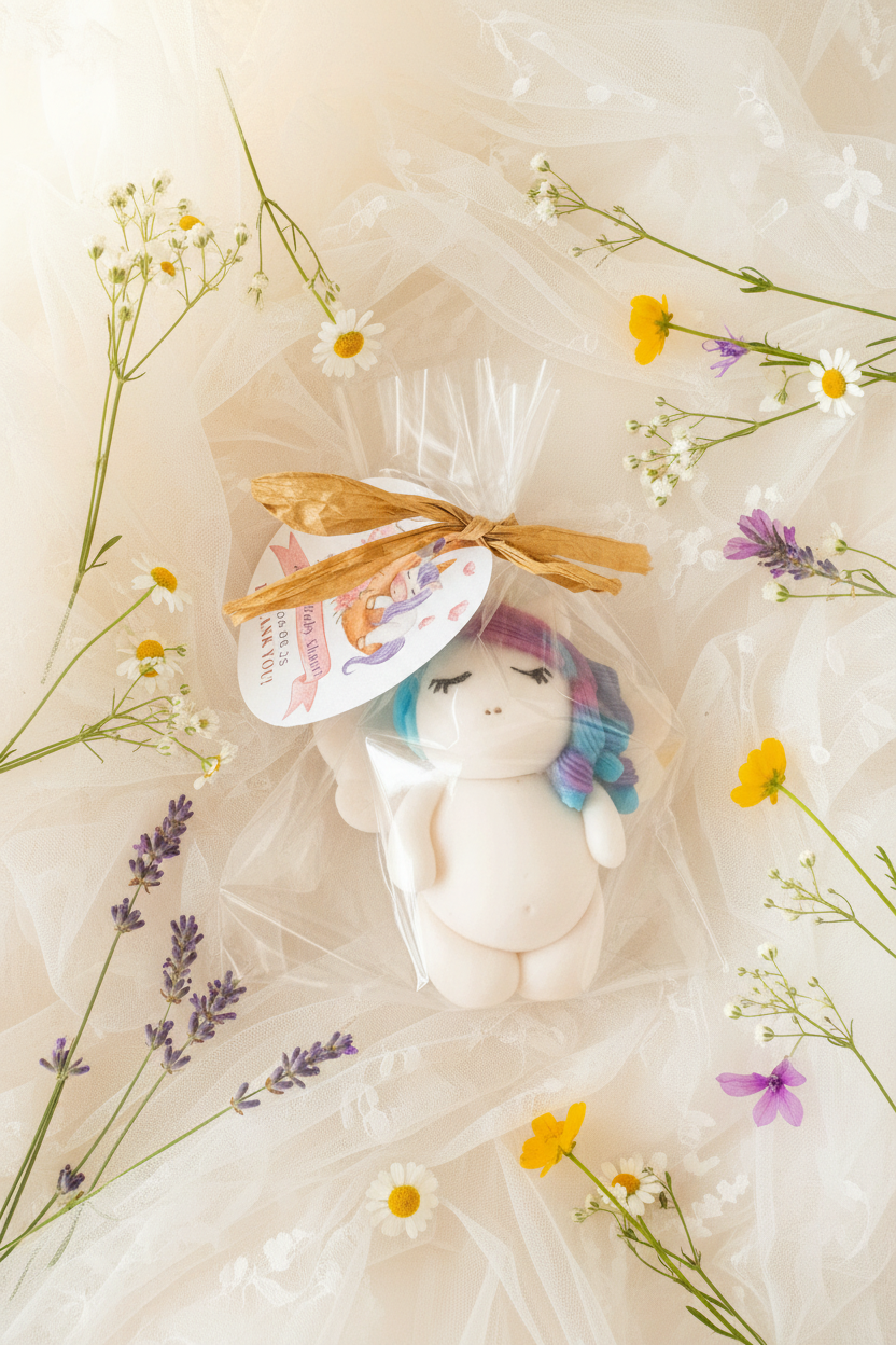 Unicorn Angel Soap Party Gifts - Birthday Favors|Unicorn| Rainbow| Pink| Purple| Baby Shower| Guest Welcome|Thank You Gift| Bridal Shower