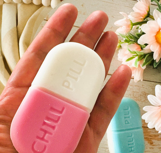 Chill Pill Soap Favors-Novelty Scented Soap, Shower and Party Favors Nurse  Doctor medical Gifts Graduation Favors Gift for Guests Fun Gifts