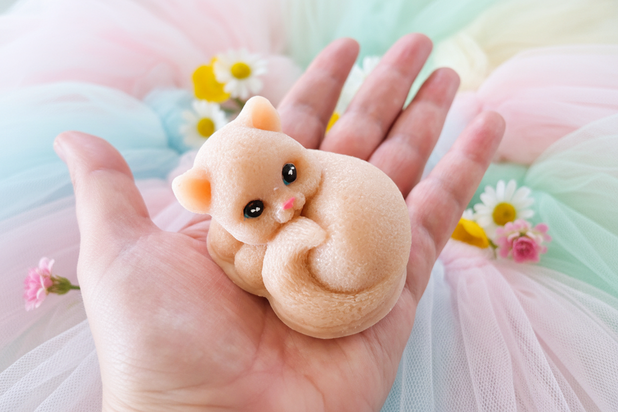 Cat Shaped Soap Favors – Birthday, Baby Shower & Cat Themed Party Gifts, Animals Party Favors