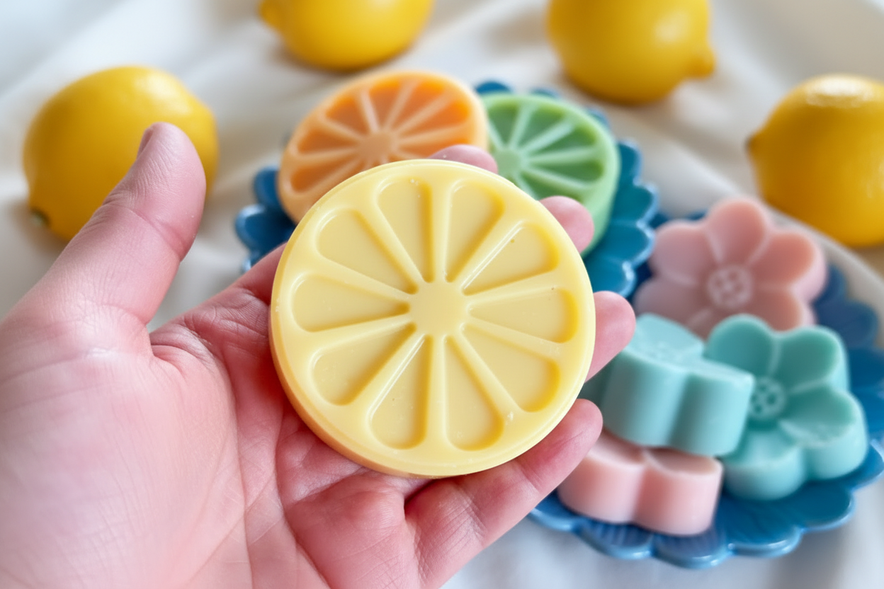 Lemon Citrus Soap Favors-She Found Her Main Squeeze | Lemon, Orange & Lime Party Gifts