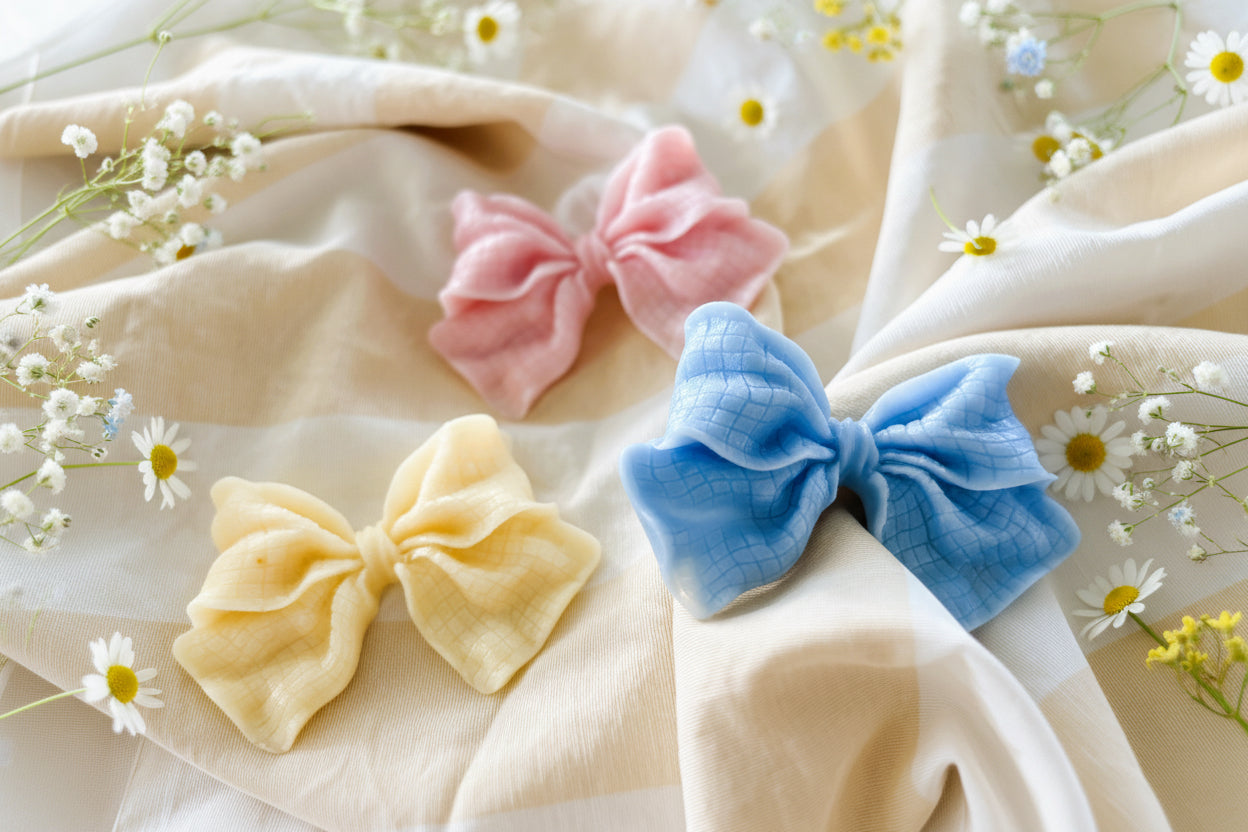 Handmade Bow Shaped Soap Favors | Wedding, Bridal Shower & Party Gifts