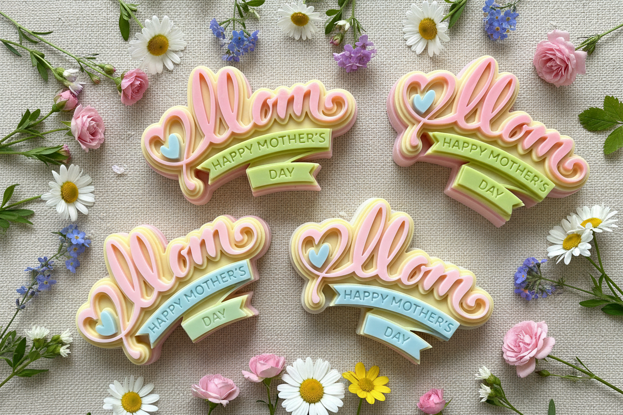 Happy Mother's Day Large Soap Bar – Gift for Mom