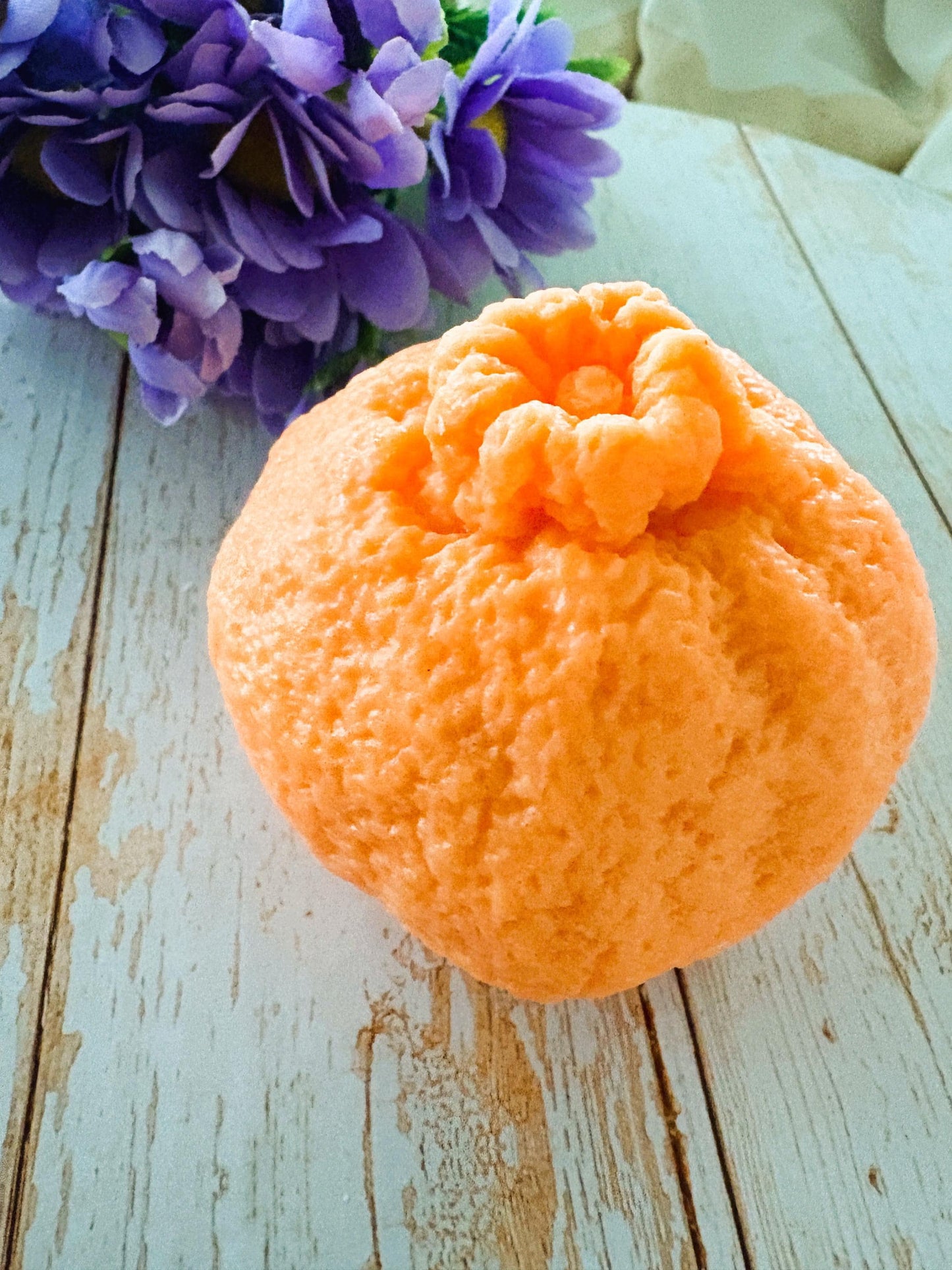 Handcrafted Orange Clementine Soap Favors | Squeeze the Day | Citrus Party & Wedding Guest Gifts