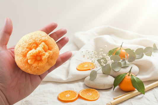 Handcrafted Orange Clementine Soap Favors | Squeeze the Day | Citrus Party & Wedding Guest Gifts