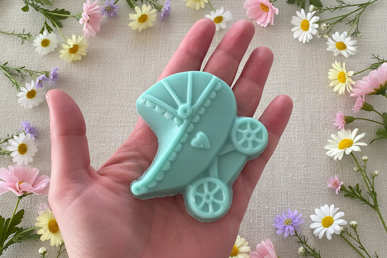 Baby Carriage Soap Favors – Baby Shower | Gender Reveal | Welcome Baby | Guest Gifts