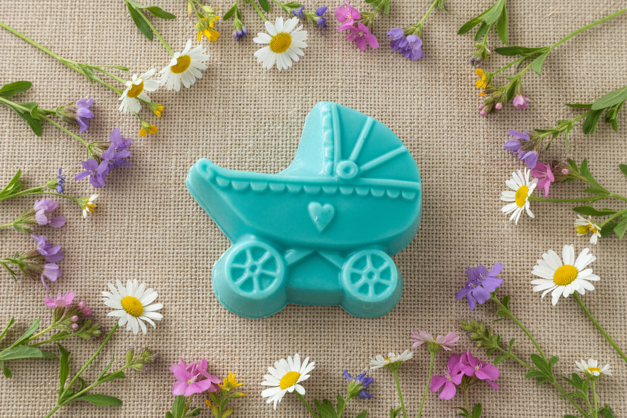 Baby Carriage Soap Favors – Baby Shower | Gender Reveal | Welcome Baby | Guest Gifts