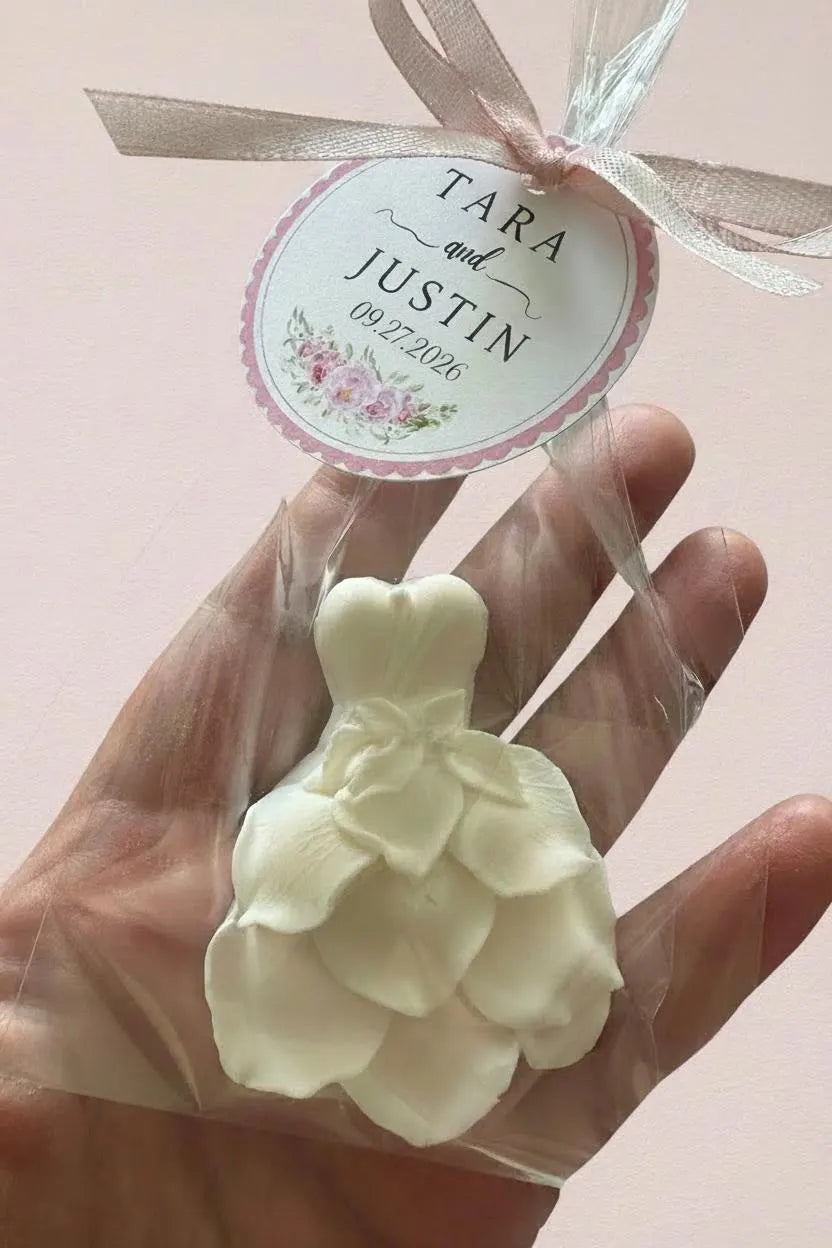 Princess Party Dress Favors- Thank you gifts| Wedding Dress Soap| Bridal Shower|Baby Shower|Gifts for Guests